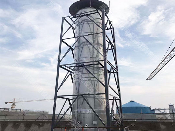 预制不锈钢双层保温烟囱